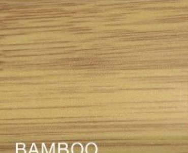 Bamboo trim